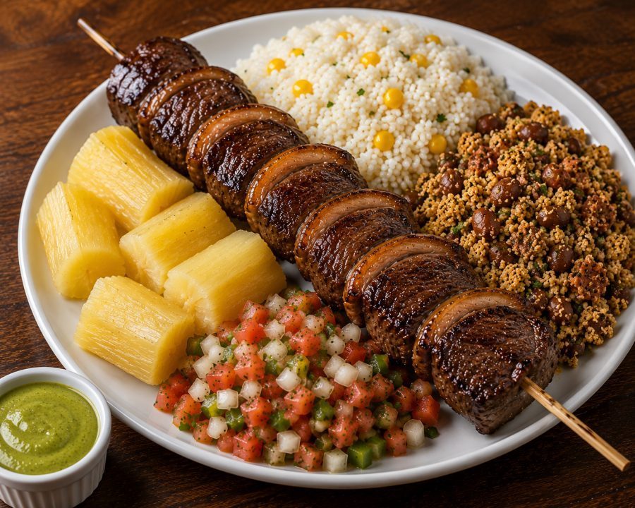 Espetinho de Picanha Completo